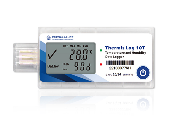 مسجل بيانات درجة الحرارة USB للاستخدام الفردي Thermis Log 10T